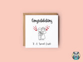 Congratulations To A Special Couple - Wedding Card - The Gifted Panda
