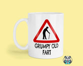 Grumpy Old Fart Novelty Mug - The Gifted Panda