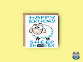 Happy Birthday Sheep Shagger Greetings Card - The Gifted Panda