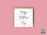 Happy Mother's Day Dotty Card - The Gifted Panda