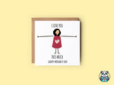 I Love You This Much Mother's Day Card - The Gifted Panda
