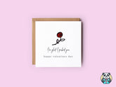 I'm Glad I Picked You Valentine's Card - The Gifted Panda