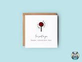 I'm Sweet On You Valentine's Card - The Gifted Panda