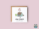 Personalised Cute New Home Card - The Gifted Panda