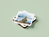 Personalised Fishing Coaster - Background D - The Gifted Panda