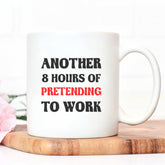Pretending To Work Mug - The Gifted Panda
