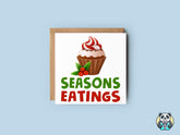Season Eatings - Christmas Card - The Gifted Panda