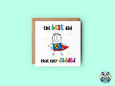 The Best Dad That Ever Dadded Card - The Gifted Panda