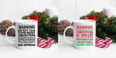 Warning I Bloody Love Christmas / Bah Humbug Mug - The Gifted Panda