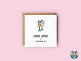 Wedding Wankers Card - The Gifted Panda