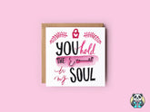 You Hold The Key To My Soul Card - The Gifted Panda