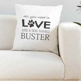 All You Need Is Love Super Soft Cushion Cover - The Gifted Panda