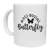Antisocial Butterfly Mug - The Gifted Panda