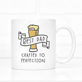 Best Dad Crafted To Perfection Mug - The Gifted Panda