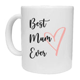 Best Mum Ever Heart Mug - The Gifted Panda