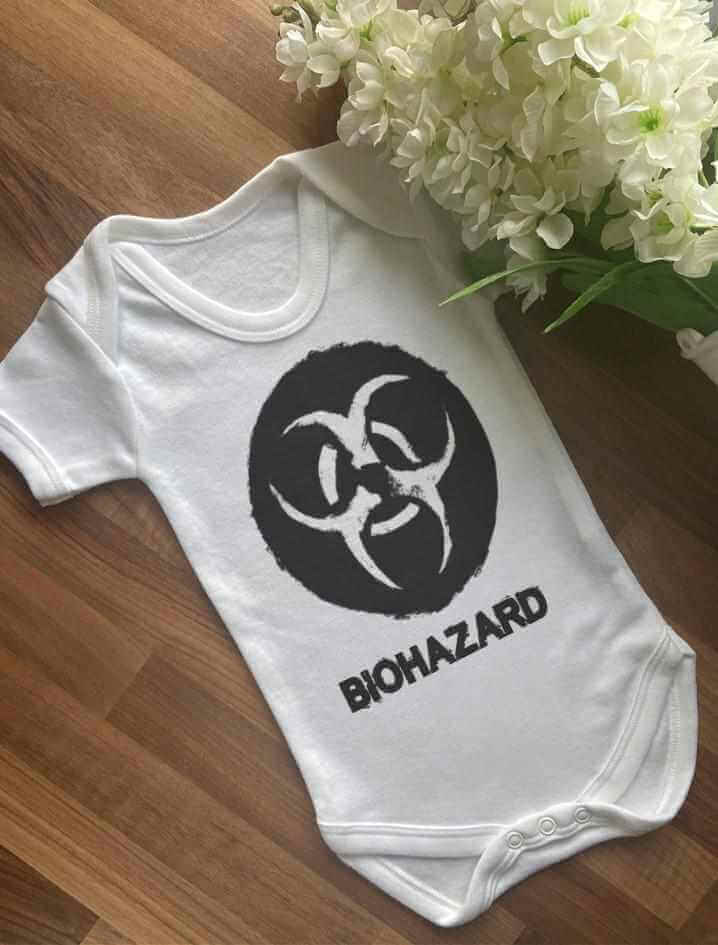 Biohazard Baby Vest - The Gifted Panda