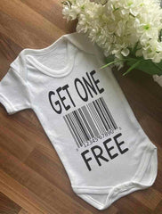 Buy One Get One Free - Funny Twins Baby Vests (2 Pack) - The Gifted Panda