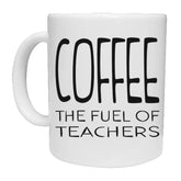 Coffee - The Fuel Of Teachers Mug - The Gifted Panda
