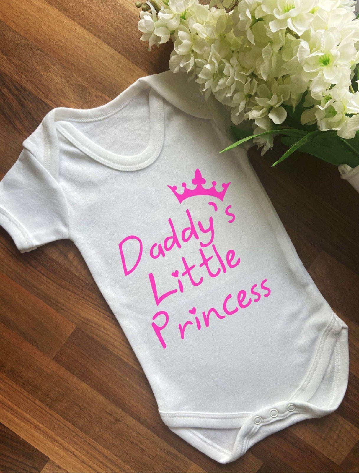 Daddy's Little Princess Baby Vest - The Gifted Panda