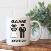 Game Over Wedding Mug - The Gifted Panda