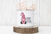Gnome One Compare To You Enamel Mug - The Gifted Panda