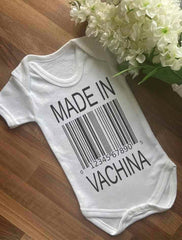 Made In Vachina Baby Vest - The Gifted Panda