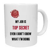My Job Is Top Secret Mug - The Gifted Panda