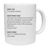 Software Developer Mug - The Gifted Panda