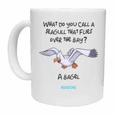 What Do You Call A Seagull Flying Over The Bay - Dad Joke - Mug - The Gifted Panda
