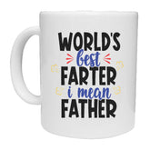 Worlds Best Farter I Mean Father Mug - The Gifted Panda
