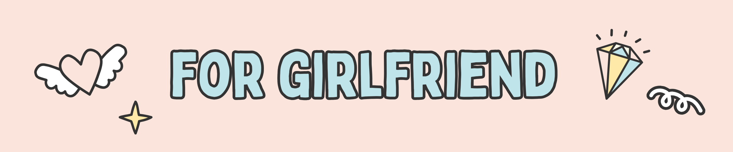 For Girlfriend Birthday Cards - The Gifted Panda