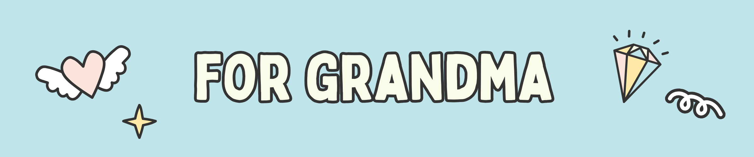 For Grandma Birthday Cards - The Gifted Panda