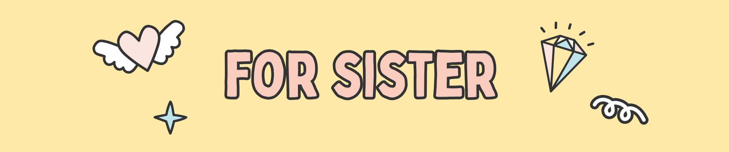 For Sister Birthday Cards - The Gifted Panda