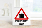 100 Officially Old Birthday Card - The Gifted Panda