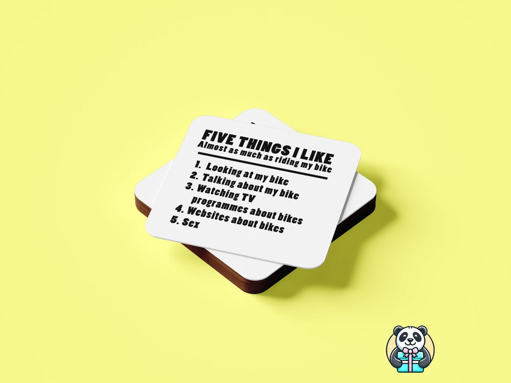 5 Things I Like As Much As My Bike Coaster - The Gifted Panda