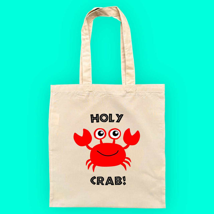 Holy Crab Reusable Tote Bag