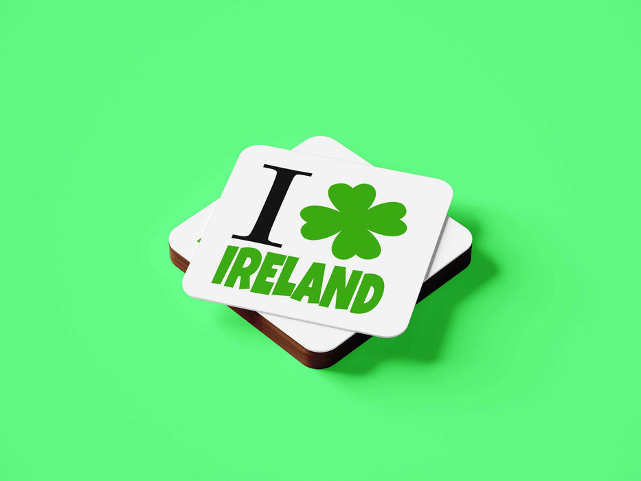 I Love Ireland Coaster