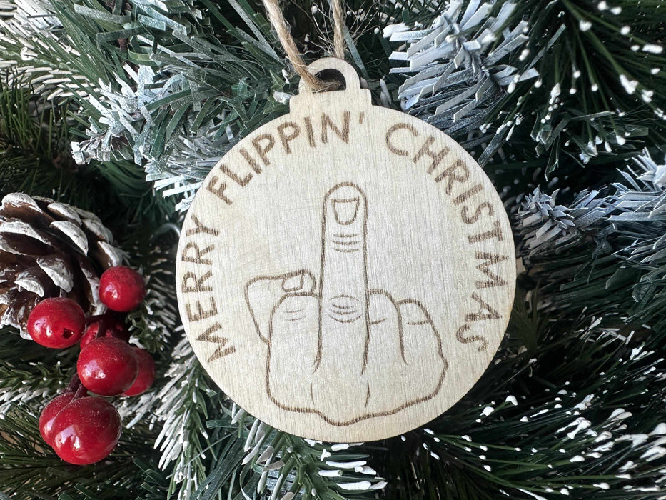 Merry Flippin' Christmas - Tree Ornament