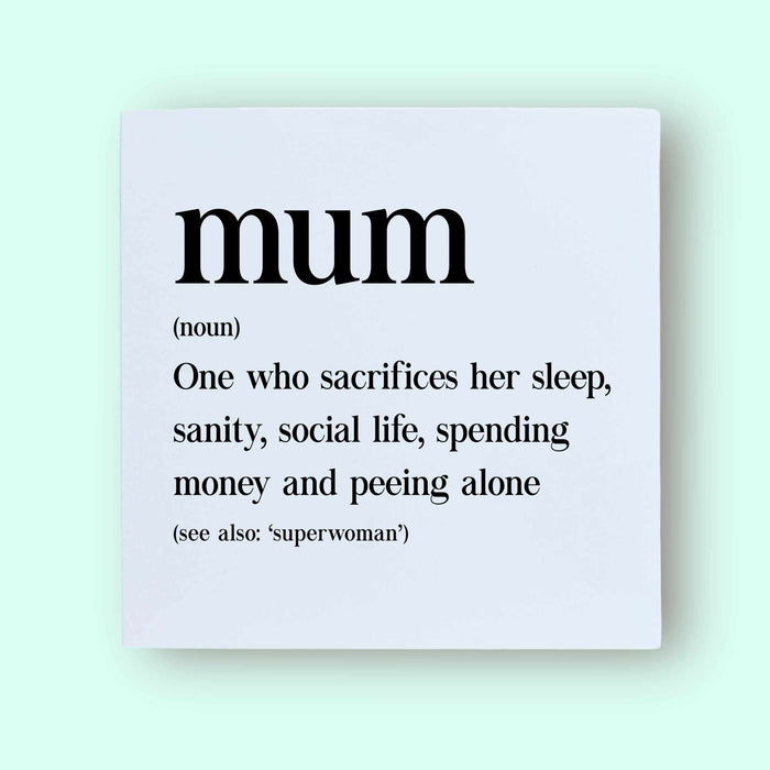 Mum Definition Card