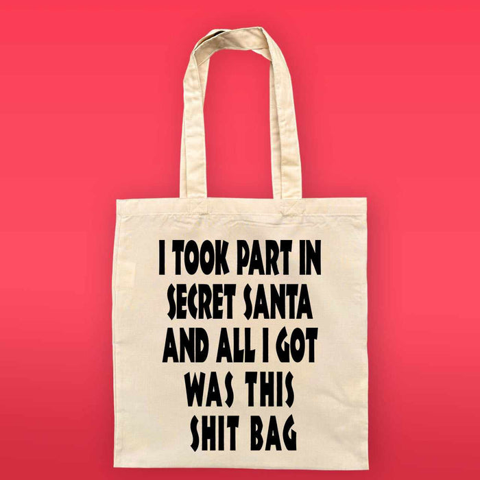 Secret Santa Tote Bag