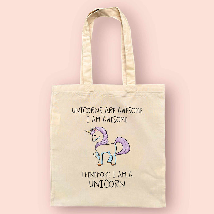 Unicorns Are Awesome Tote Bag