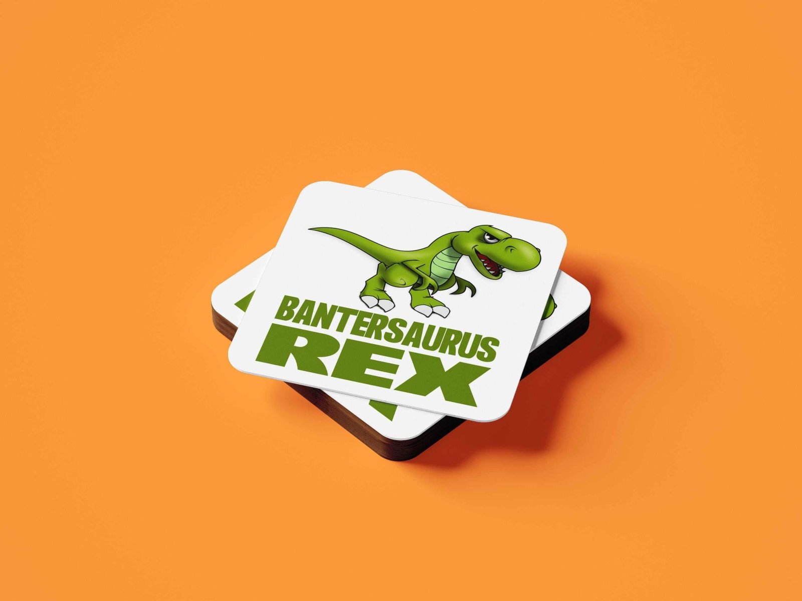 Bantersaurus Rex Coaster - The Gifted Panda