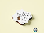 Best Dad By Par Coaster - The Gifted Panda