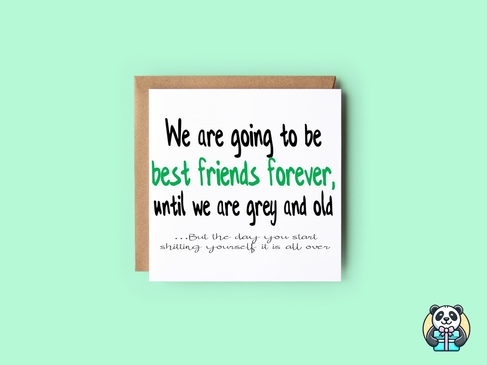 Best Friends Until We Are Old Card Secondary image