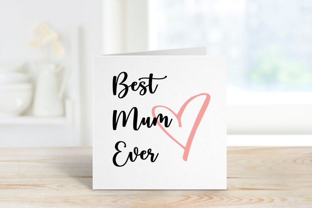 Best Mum Ever Card - The Gifted Panda