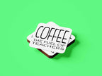 Coffee - The Fuel Of Teachers - Coaster - The Gifted Panda