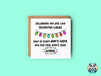 Colleagues Are Just Like Christmas Lights Christmas Card - The Gifted Panda