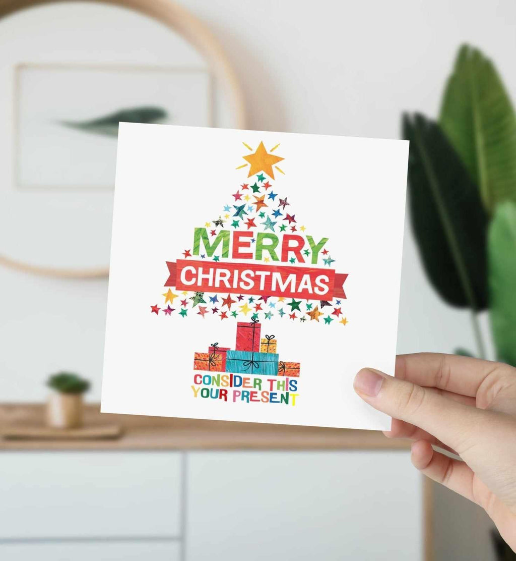 Consider This Your Present - Christmas Card - The Gifted Panda