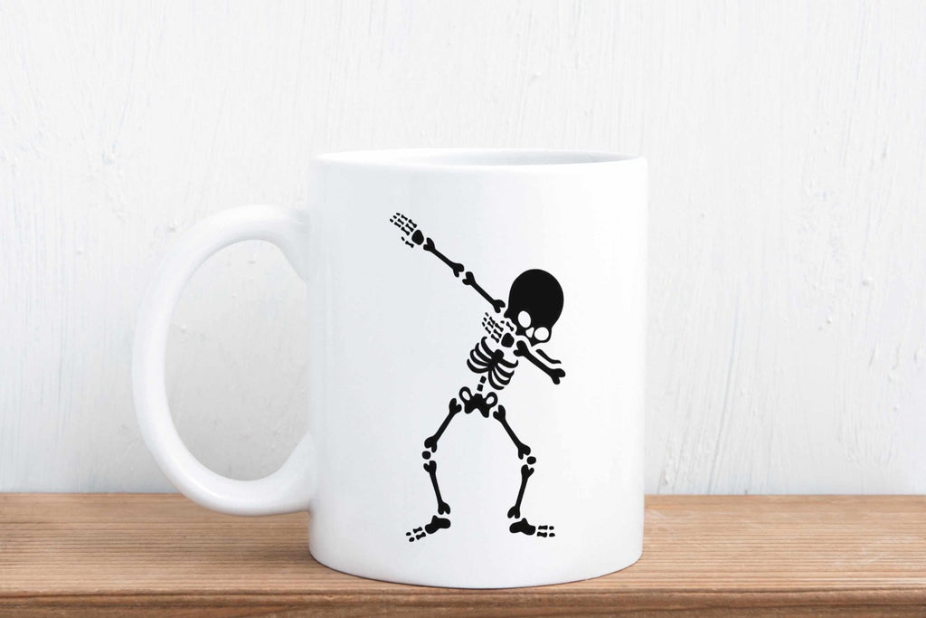 Dabbing Skeleton Mug - The Gifted Panda