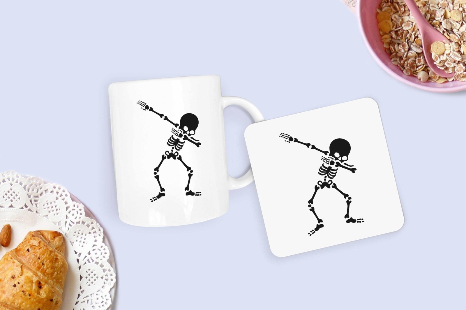 Dabbing Skeleton Mug - The Gifted Panda